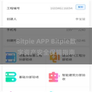 Bitpie APP Bitpie数字资产安全保障指南