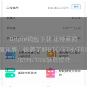 Bitpie钱包下载 比特派钱包转账教程详解，快速了解BTC/ETH/TRX转账操作