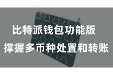 比特派钱包功能版  撑握多币种处置和转账